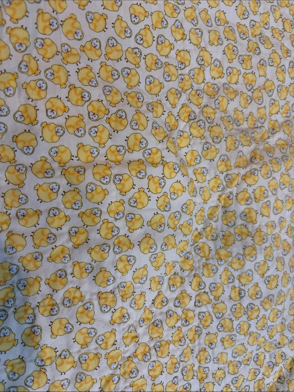 Handmade John Deer Sunflower & Tractor Patchwork Quilt - Green & Yellow